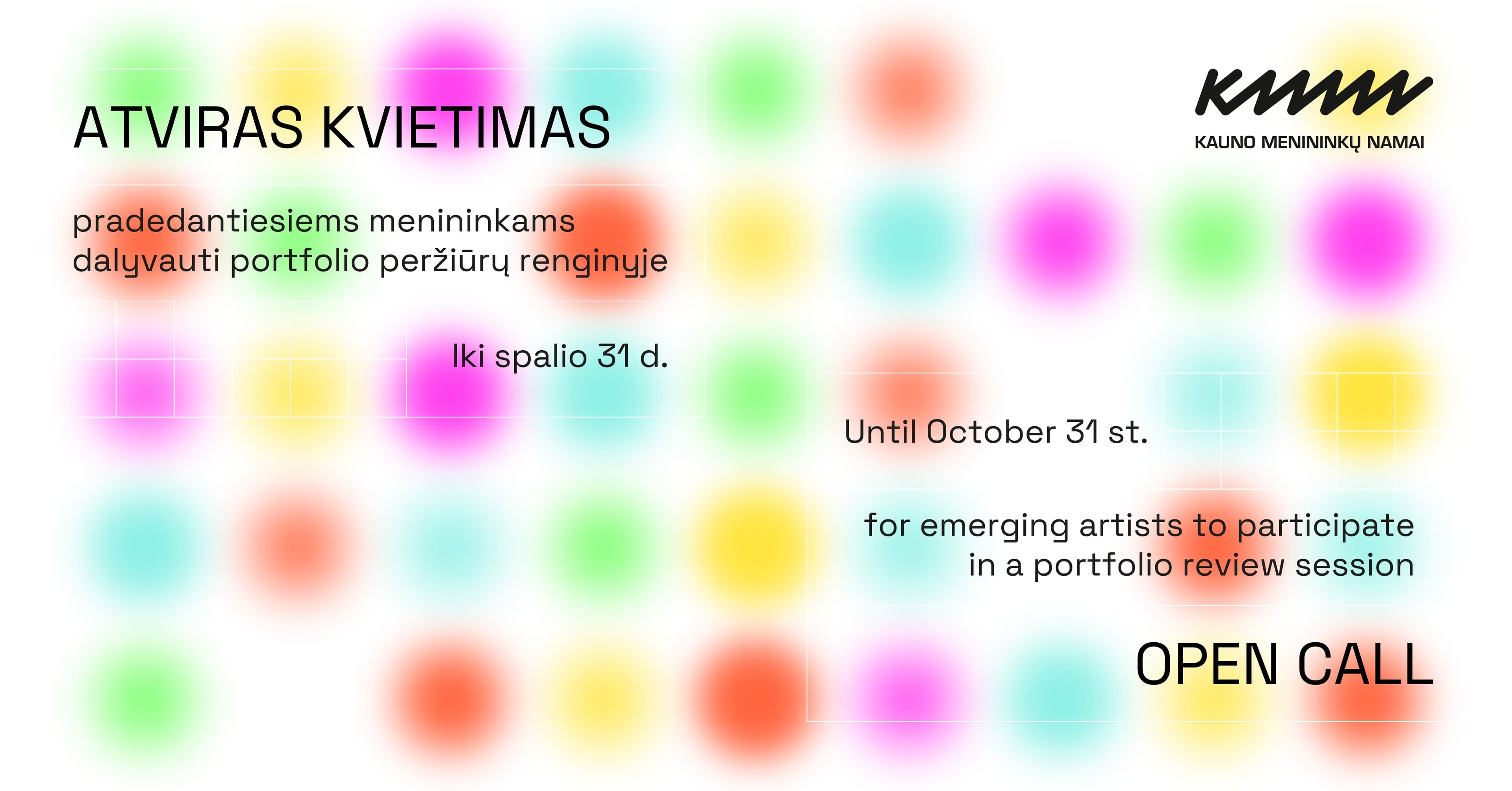 Atviras kvietimas pradedantiesiems menininkams: portfolio peržiūra