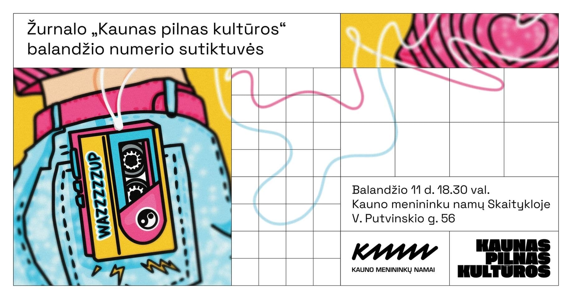 Žurnalo „Kaunas pilnas kultūros“ balandžio mėnesio sutiktuvės