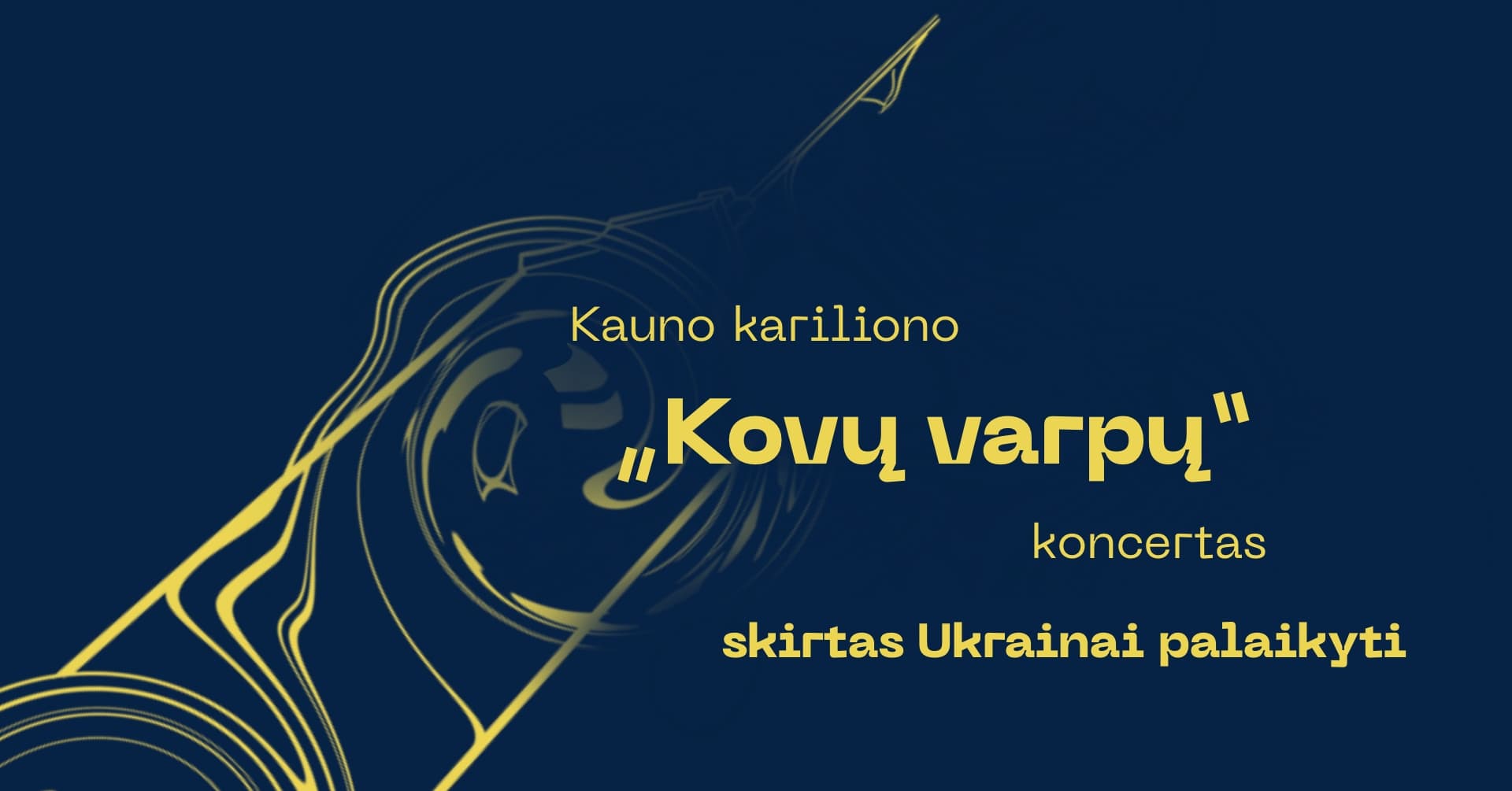 KARILJONO KONCERTAI | Kovų varpai, Ukrainai palaikyti