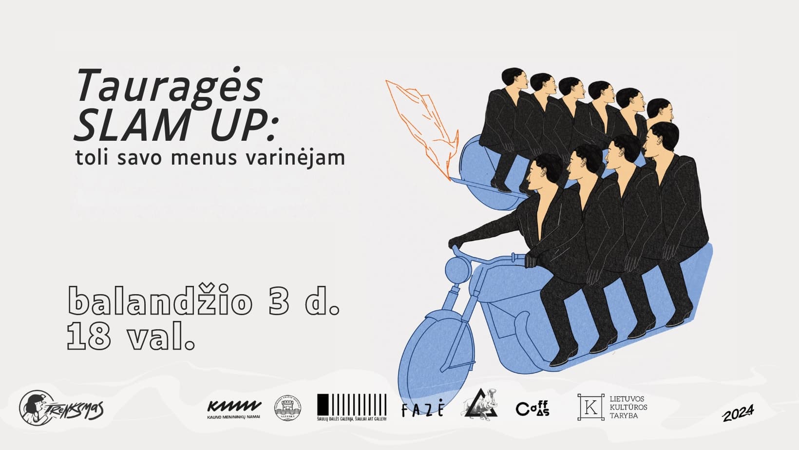 TRENKSMAS | Tauragės SLAM UP: toli savo menus varinėjam