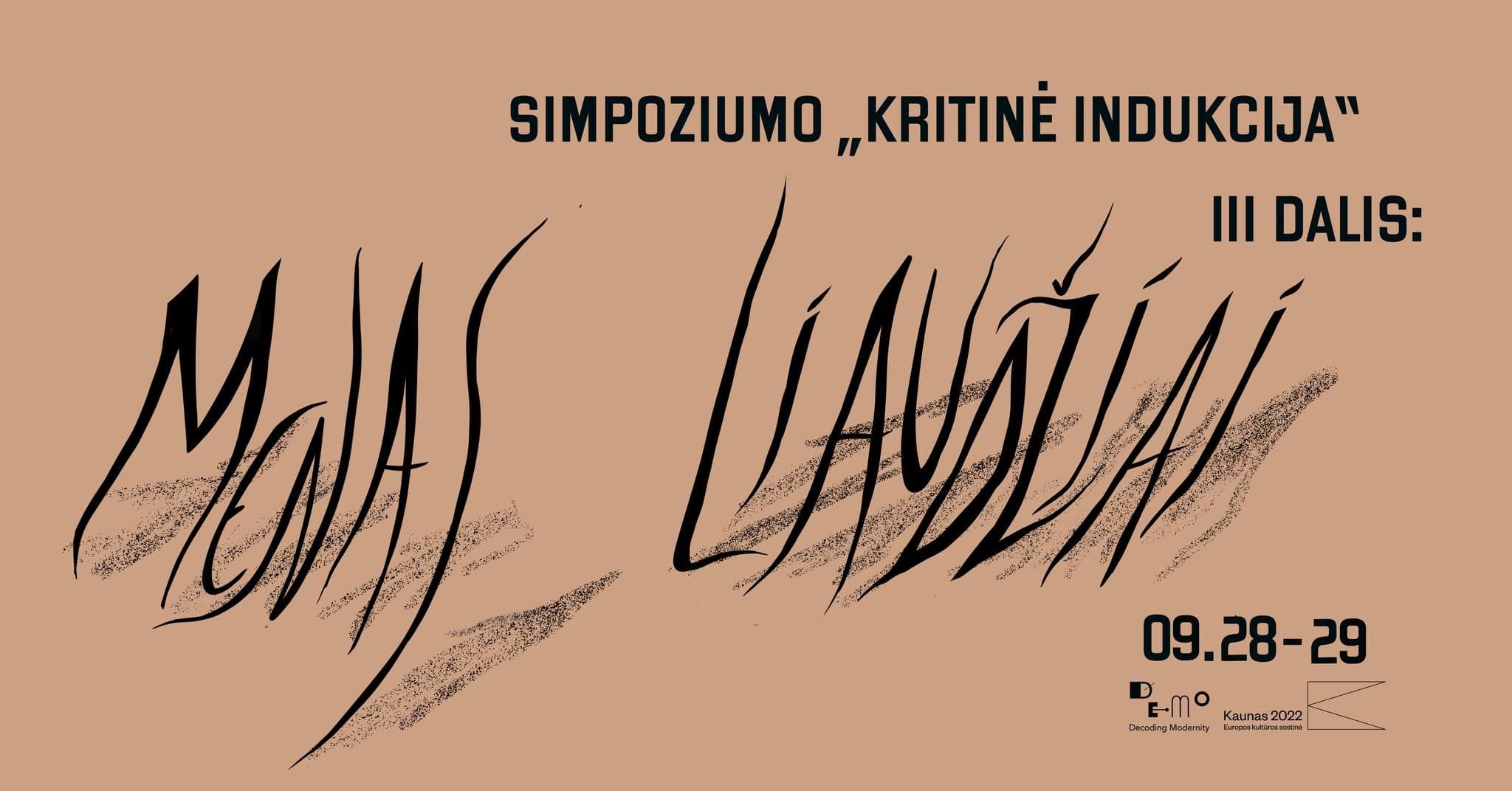 DeMo | Simpoziumo „Kritinė indukcija“ III dalis: menas liaudžiai