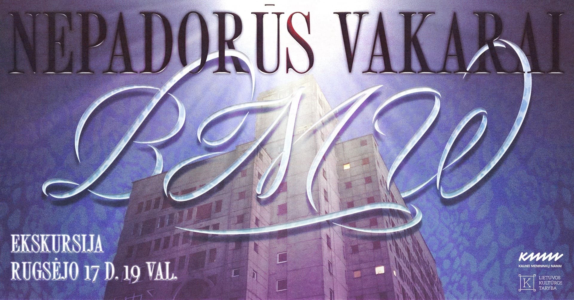 Nepadorūs vakarai. BMW ▞ Garsinė ekskursija