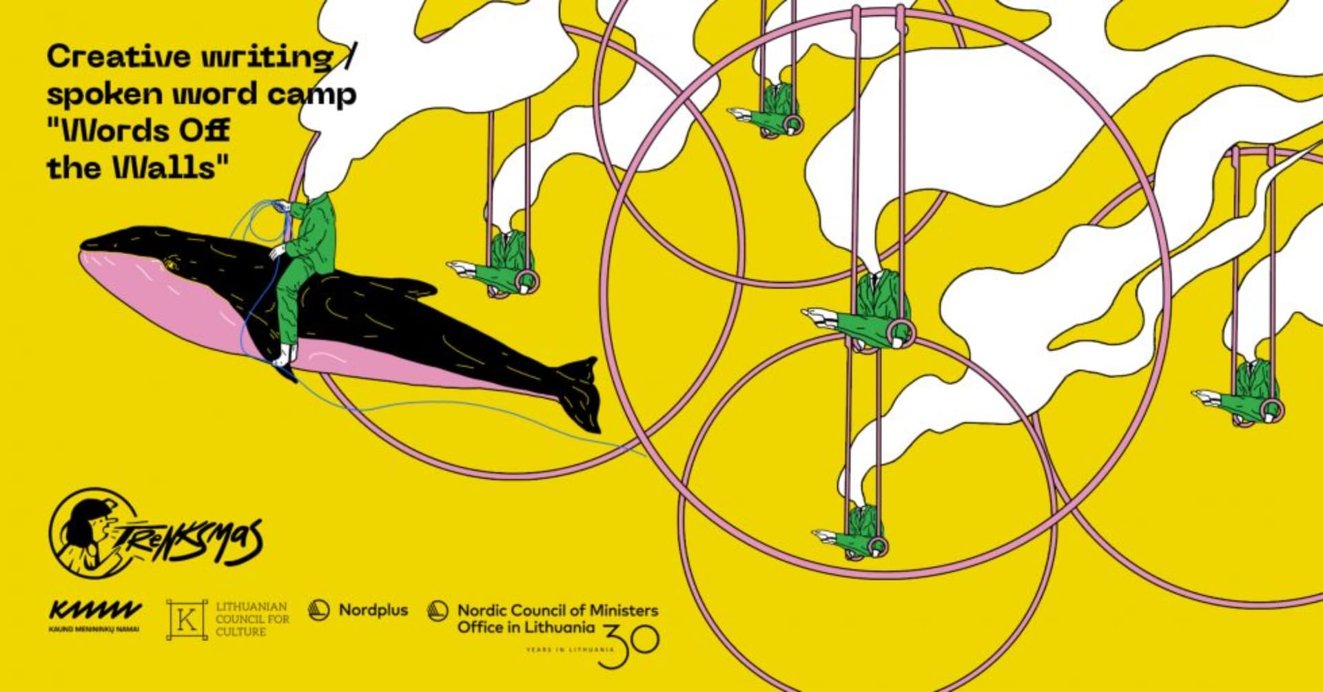 Creative writing / spoken word camp “Words Off the Walls”