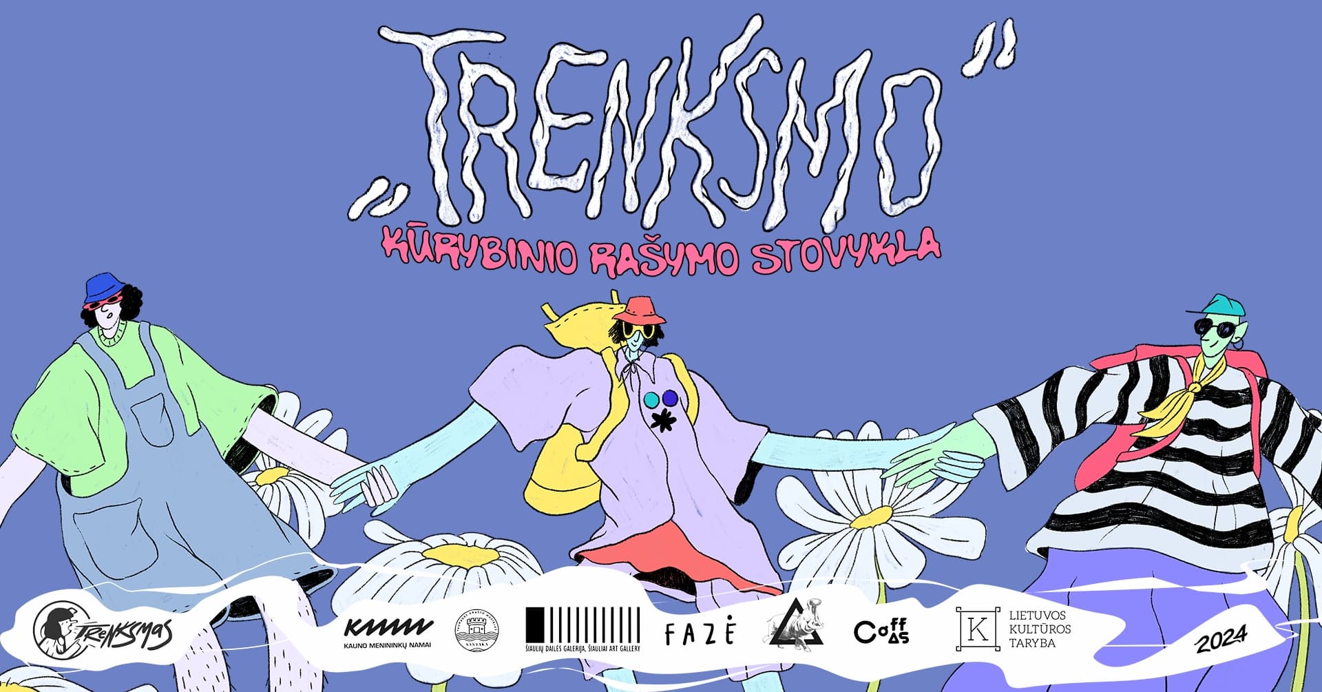 TRENKSMO kūrybinio rašymo stovykla