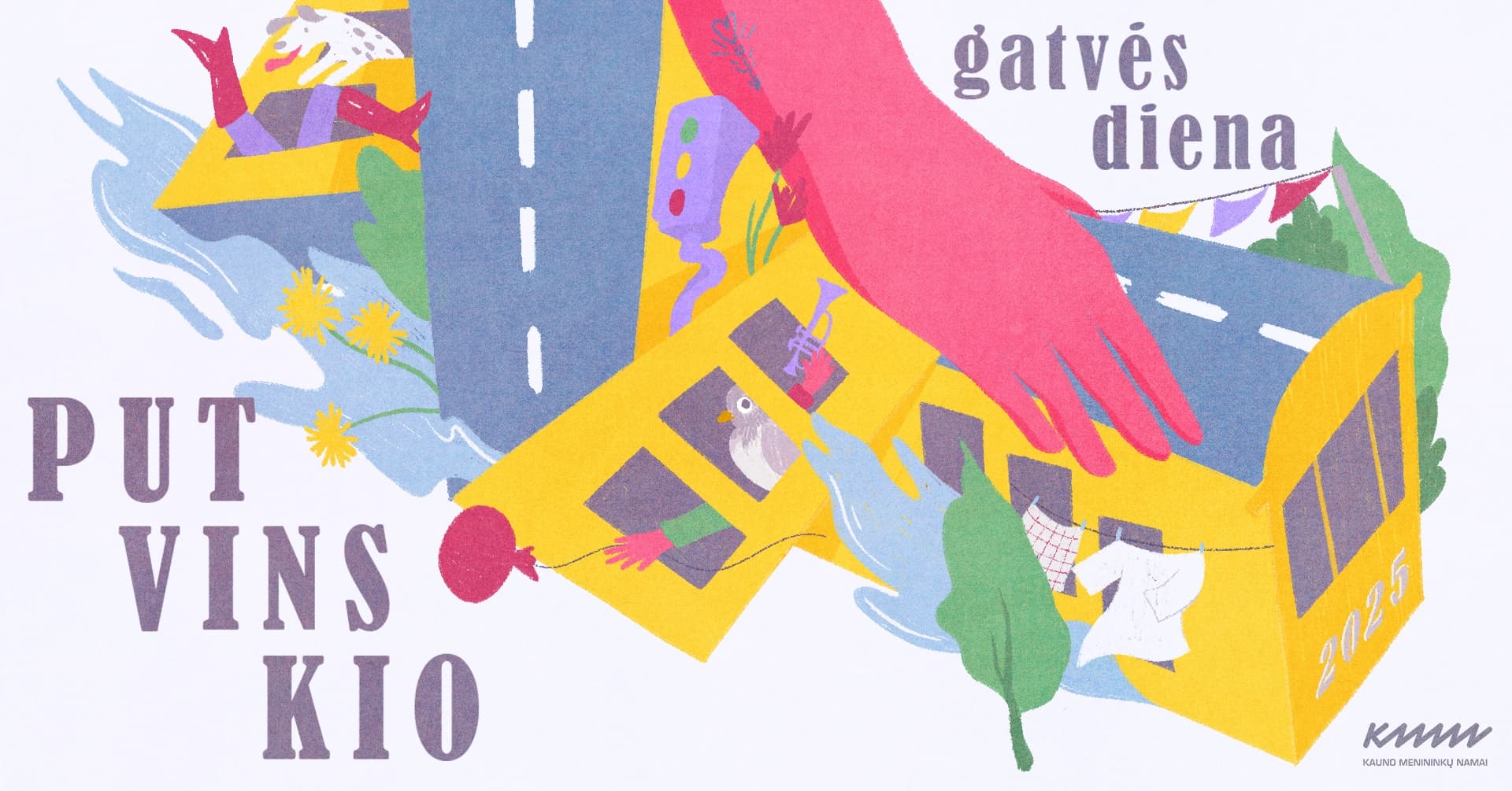 PUTVINSKIO GATVĖS DIENA 2025: gyva gatvė