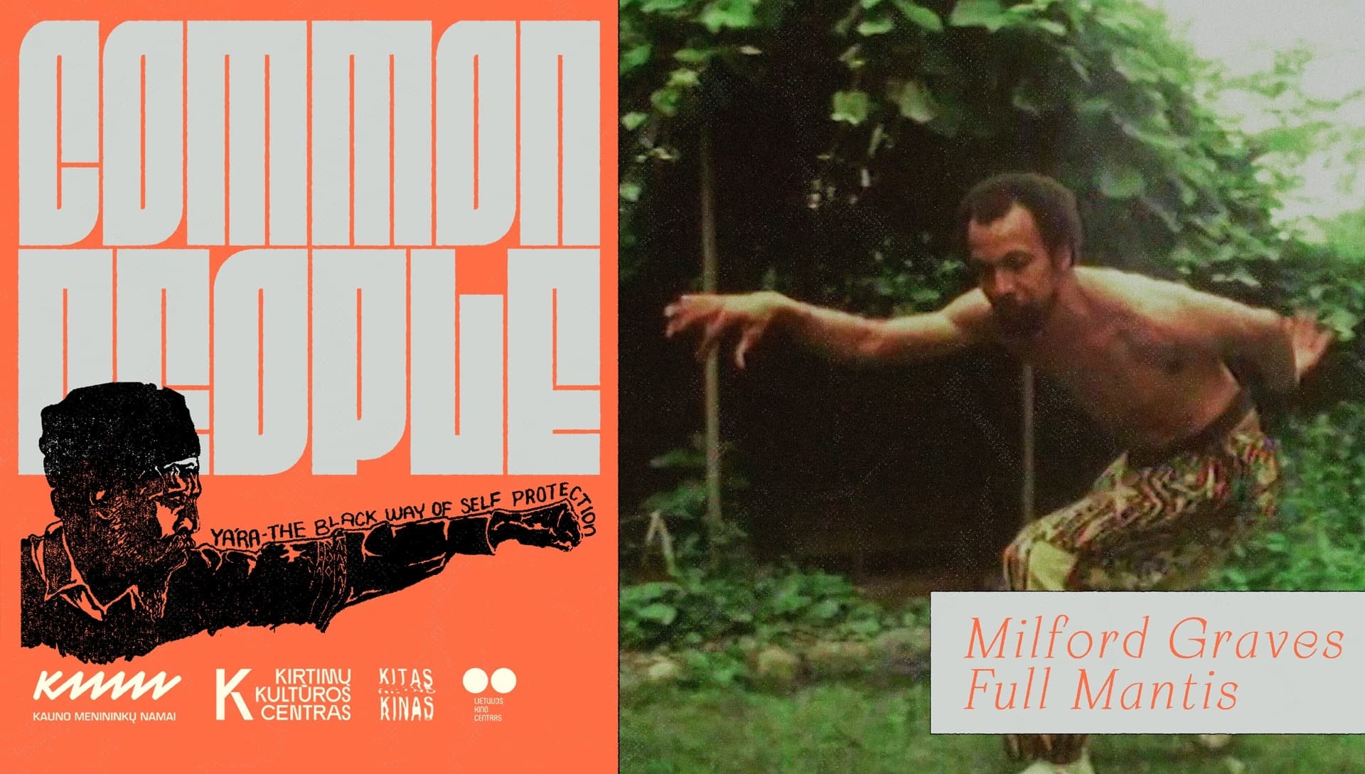 COMMON PEOPLE | Milford Graves Full Mantis (2018)