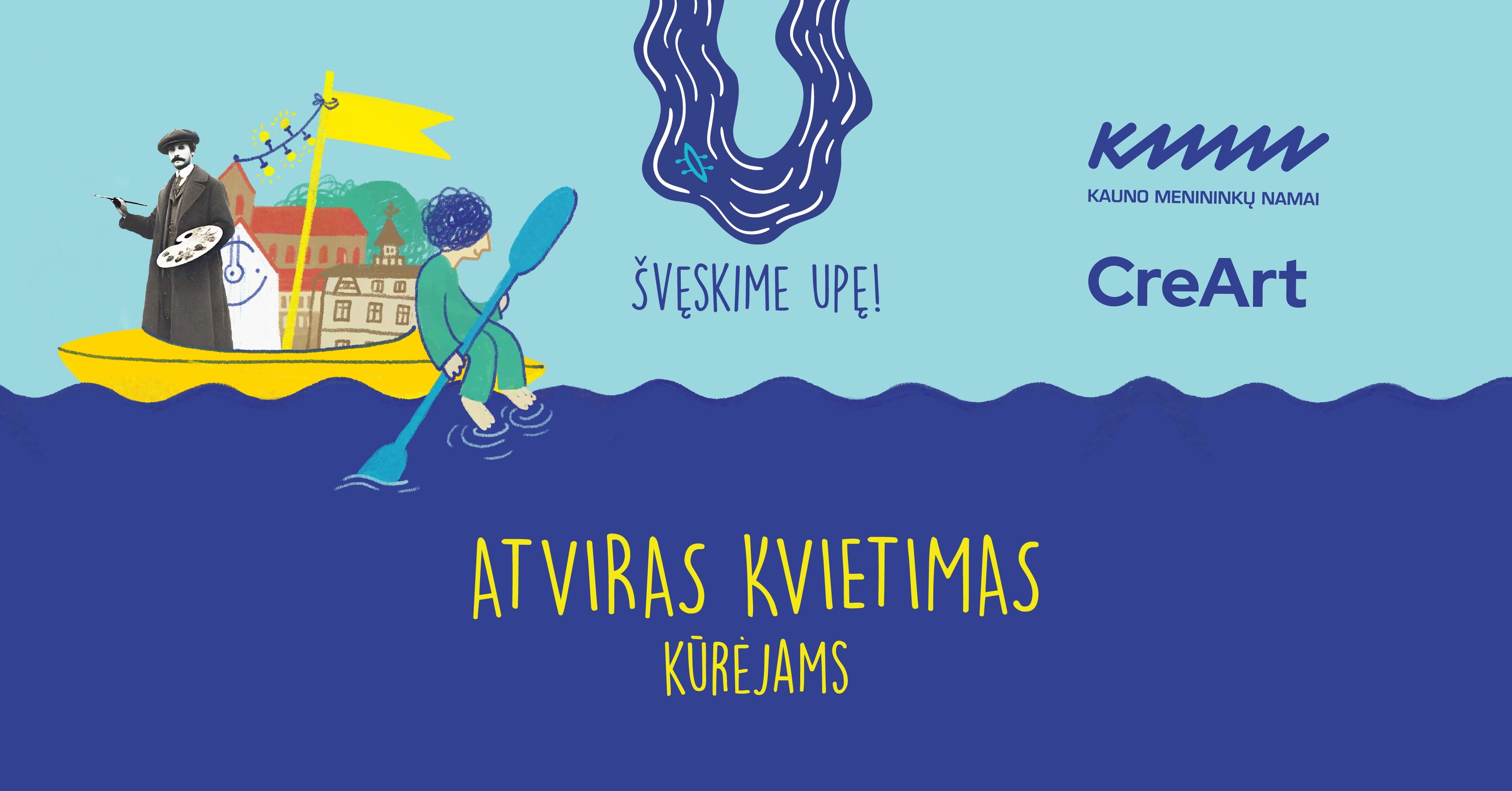 Atviras kvietimas kūrėjams/oms | Švęskime upę! 2025