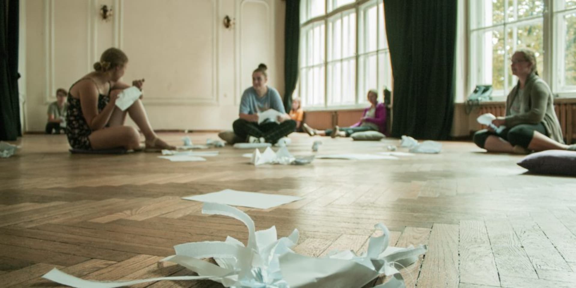 Workshop-camp with a performance artist Vaida Tamoševičiūtė