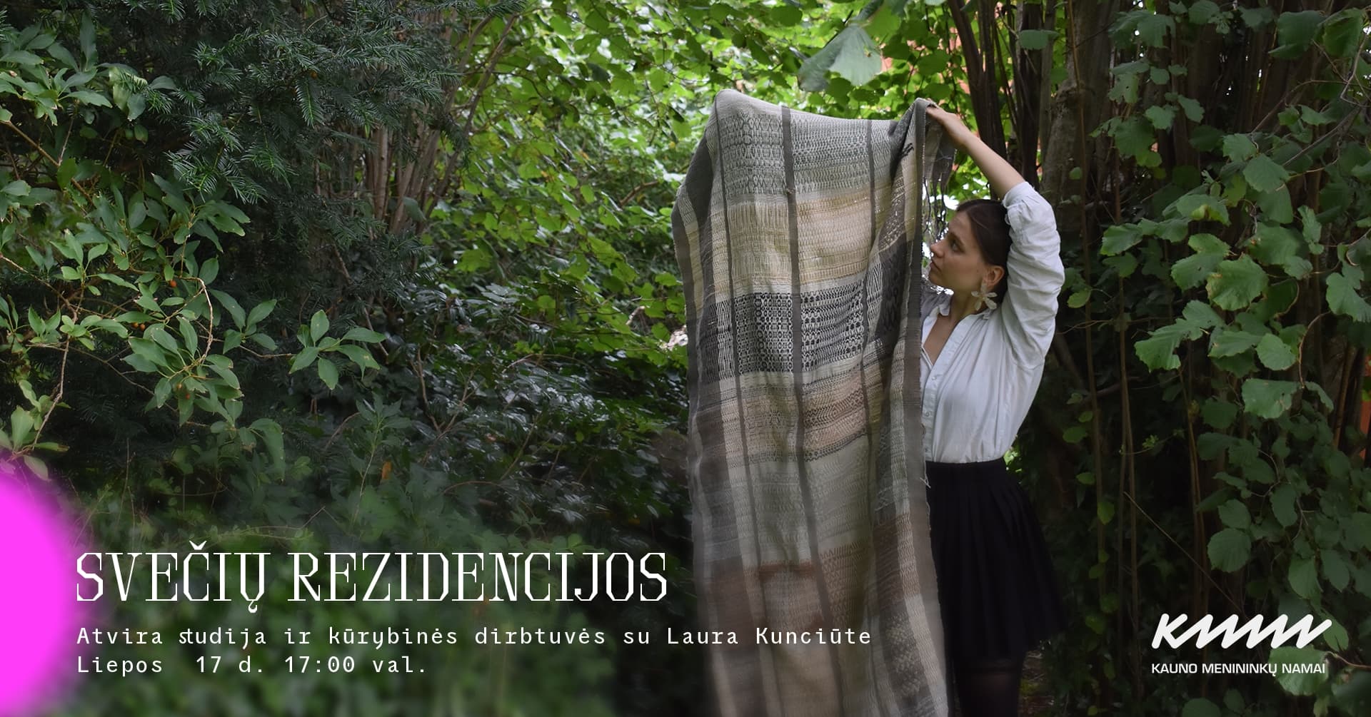 Svečių rezidencijos | Atvira studija ir kūrybinės dirbtuvės su Laura Kunciūte