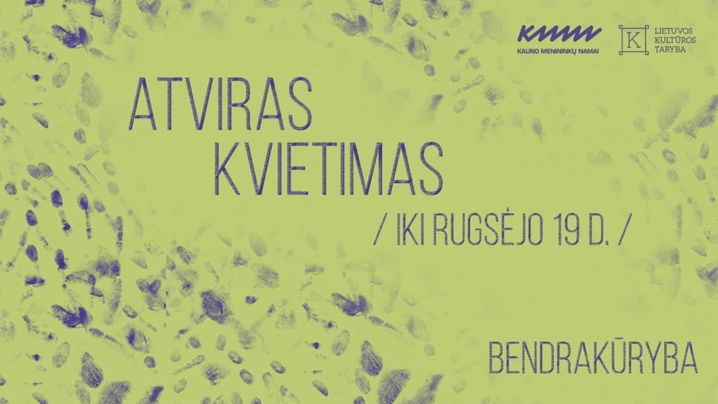 ATVIRAS KVIETIMAS: Projektas „Bendrakūryba“