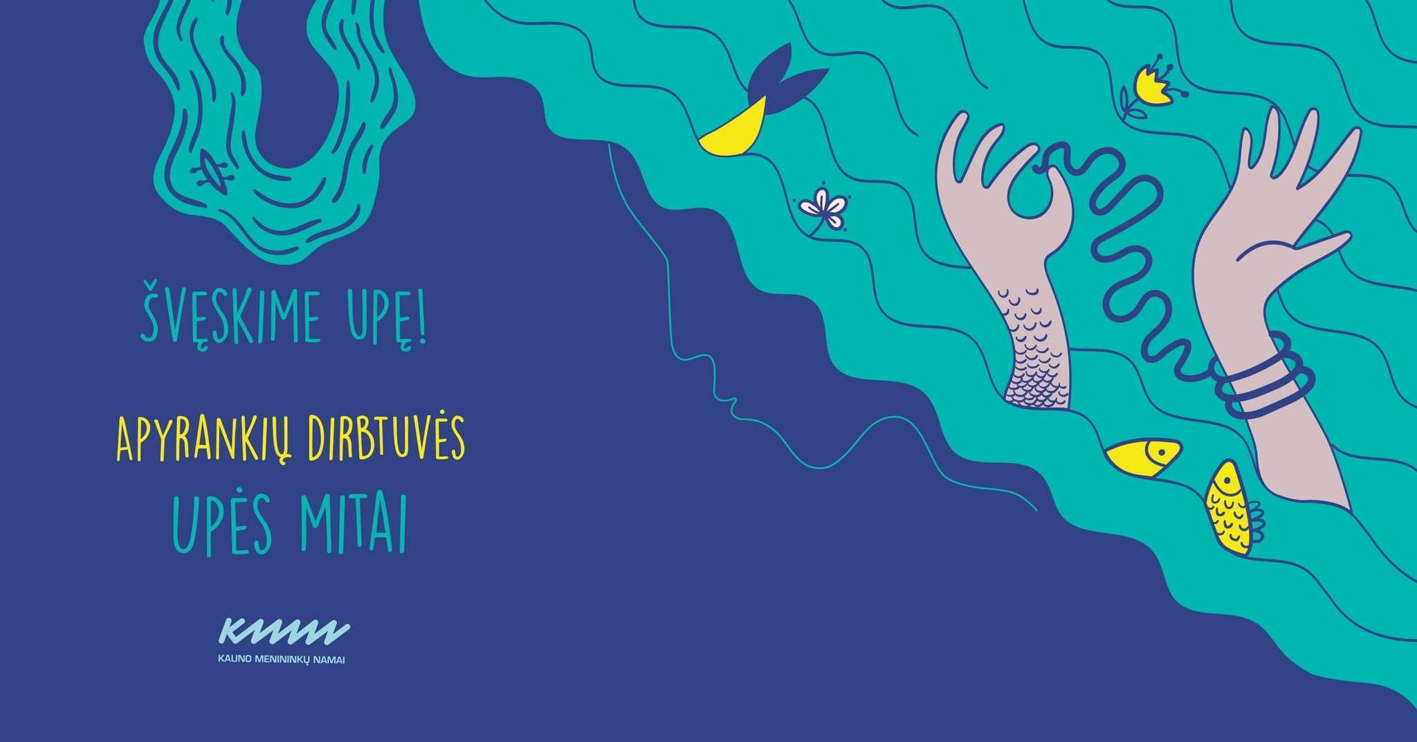 Apyrankių dirbtuvės „Upės mitai“