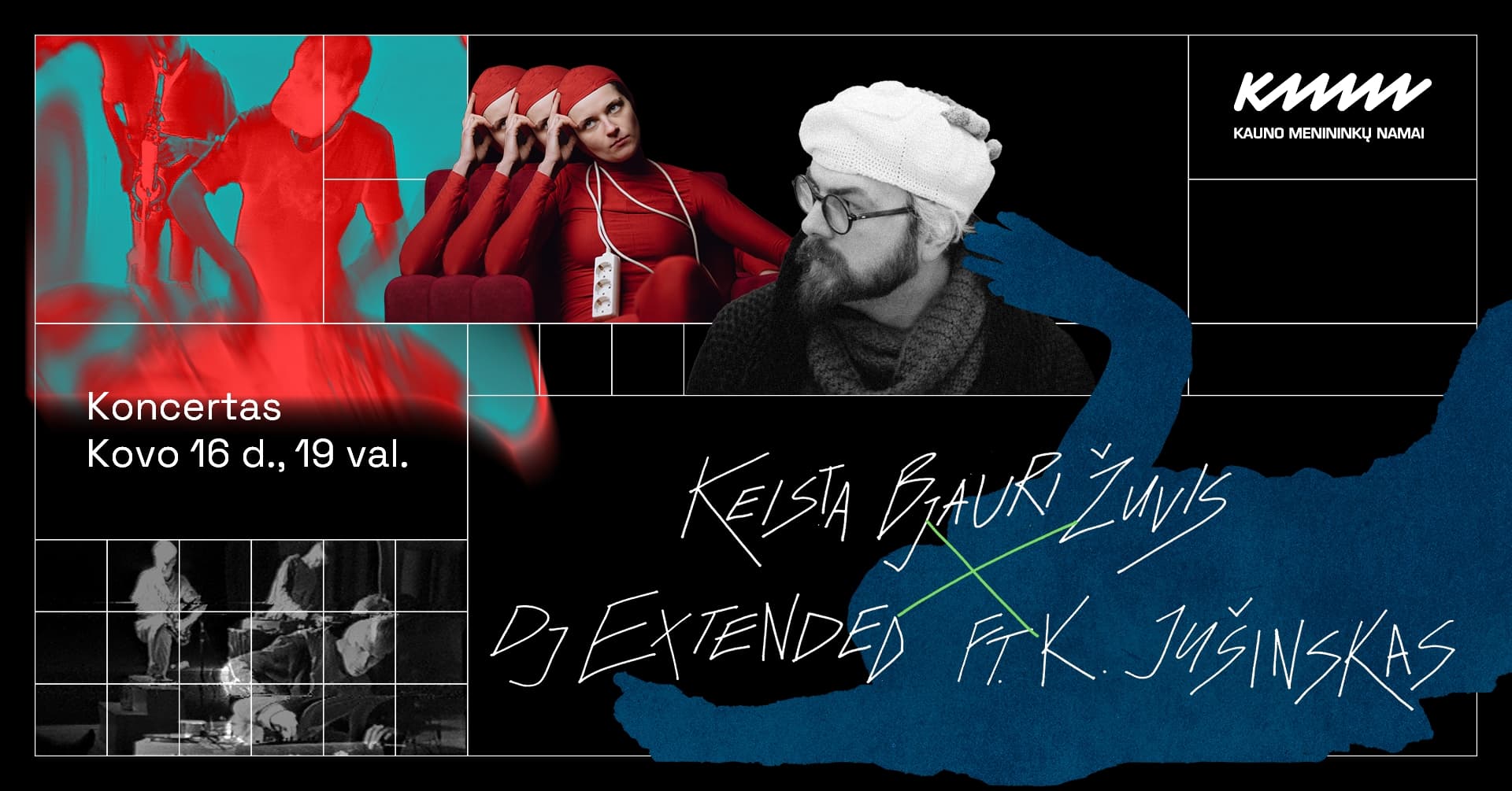Keista Bjauri Žuvis x DJ Extended ft. K. Jušinskas | Koncertas