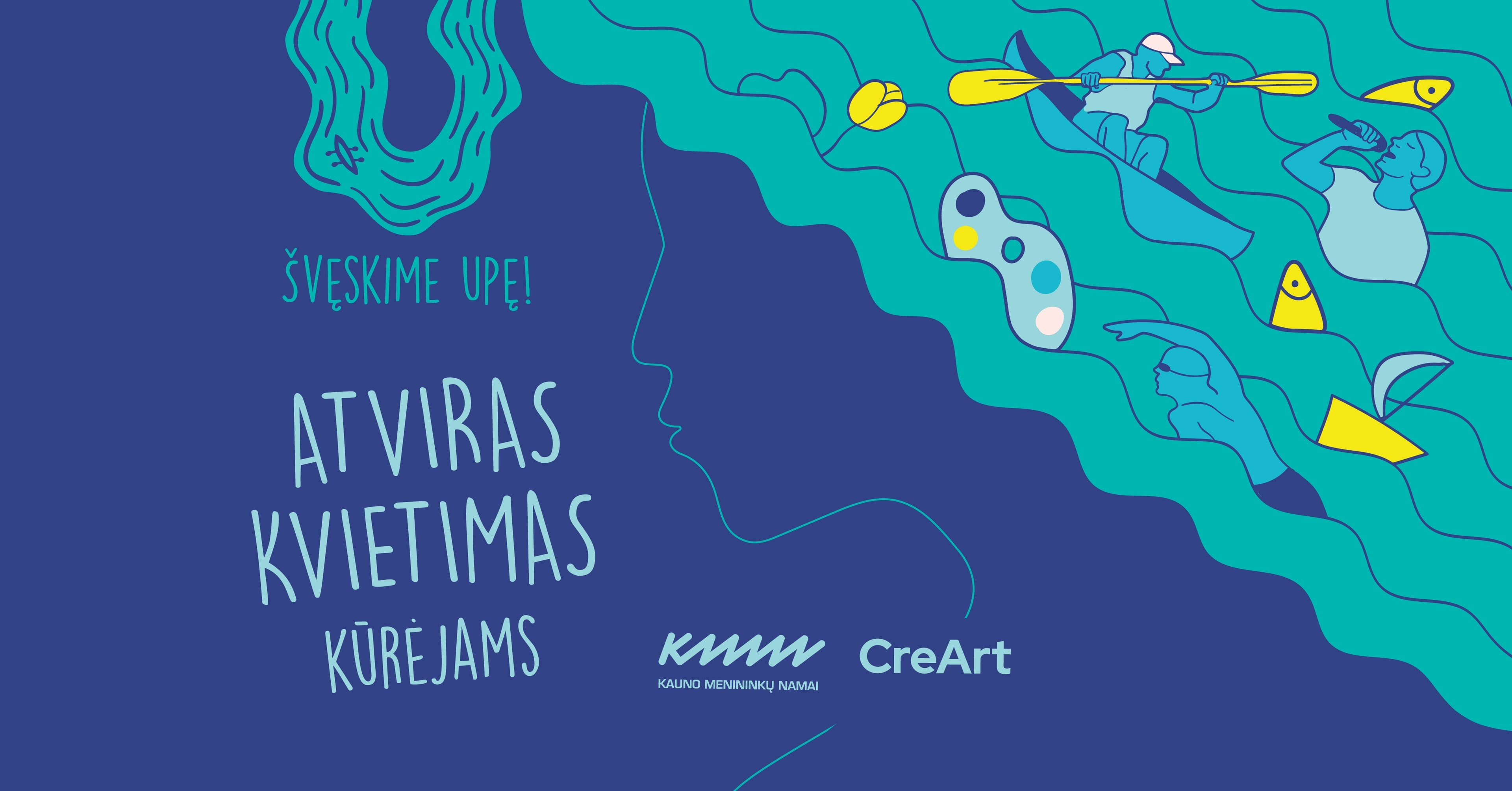 Atviras kvietimas kūrėjams dalyvauti renginyje „Švęskime upę!“