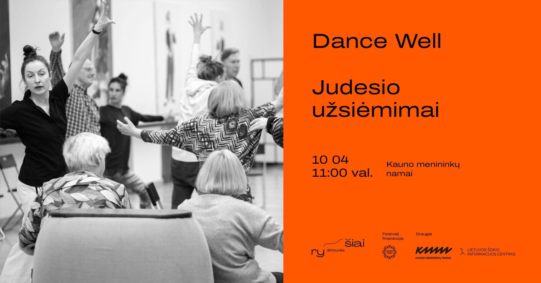 RYŠIAI | Dance Well judesio užsiėmimai