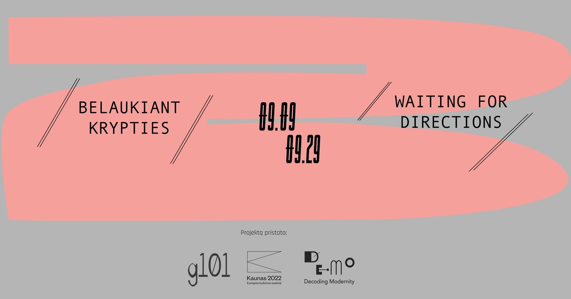 Melancholic waiting at the exhibition “Waiting for Directions”