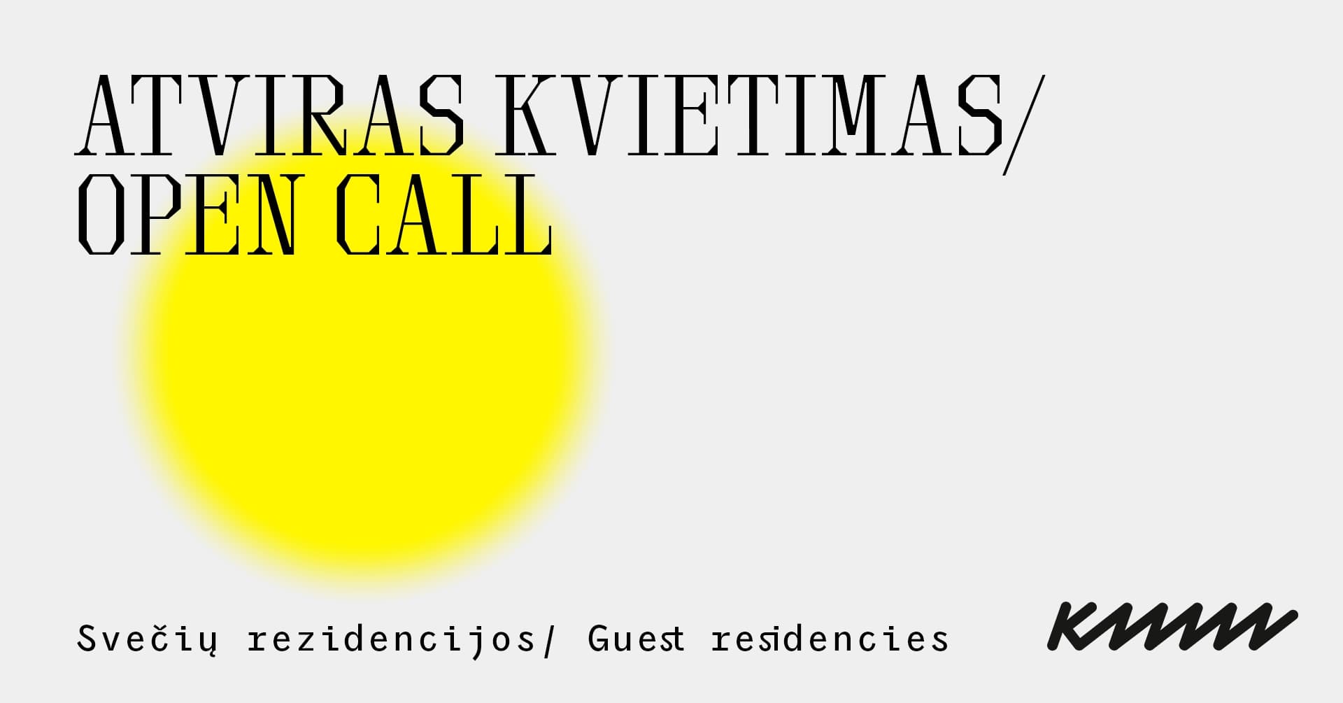 Atviras kvietimas svečių rezidencijoms 2024