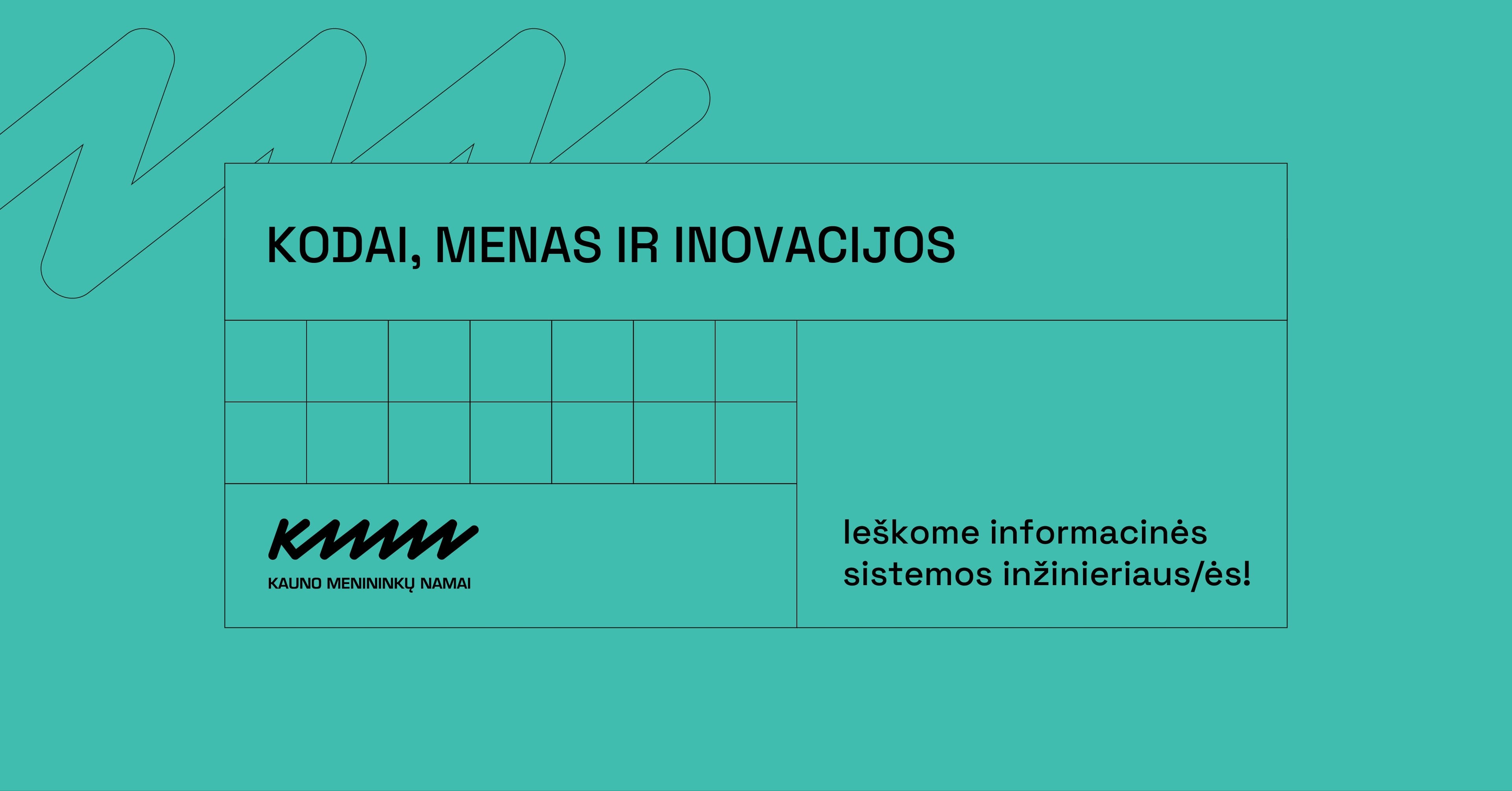 Kviečiame informacinės sistemos inžinierių/ę prisijungti prie Kauno menininkų namų komandos